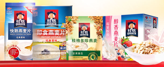 quaker桂格 麦片专场 满200减100