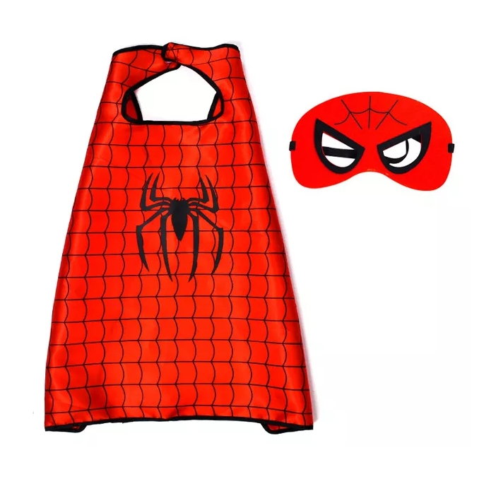 爱新奇 蜘蛛侠披风 70cm 送眼罩