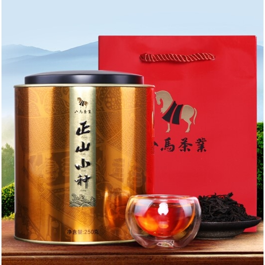 八馬茶業 紅茶 武夷山正山小種 禮罐裝 250g *3件